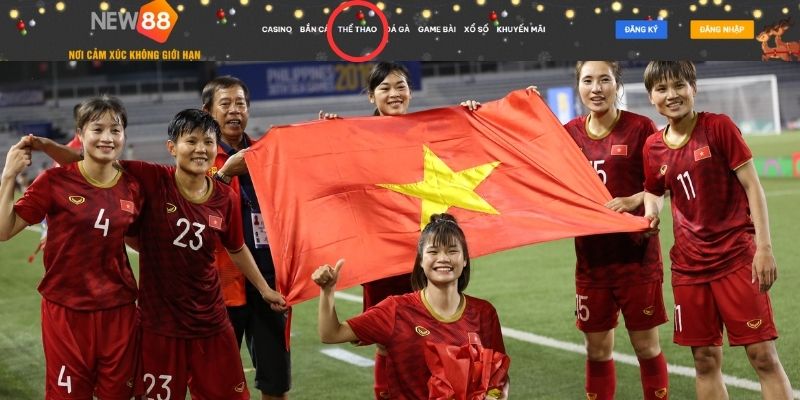 Chọn chuyên mục thể thao để chơi cá độ bóng đá