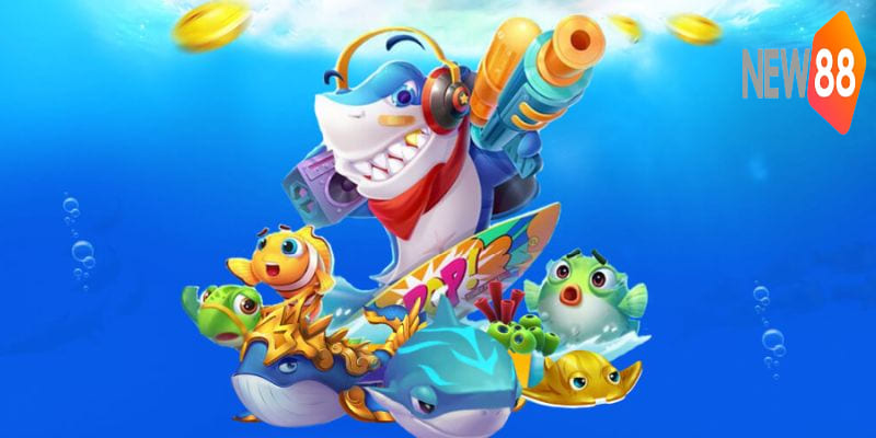 Bắn cá ăn xu thú vị cùng vô vàn khuyến mãi từ New88