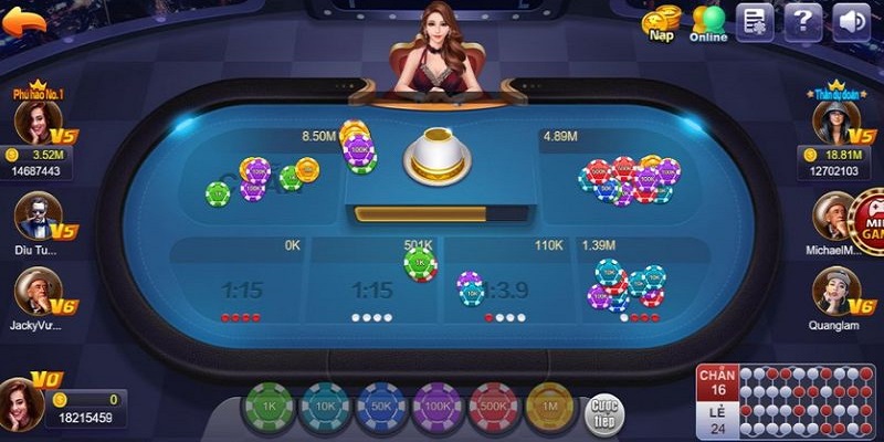 Tham gia đánh xóc đĩa tại New88