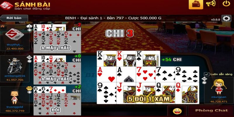 Chi tiết về cách tính điểm trong game Mậu Binh cho bạn dễ hiểu