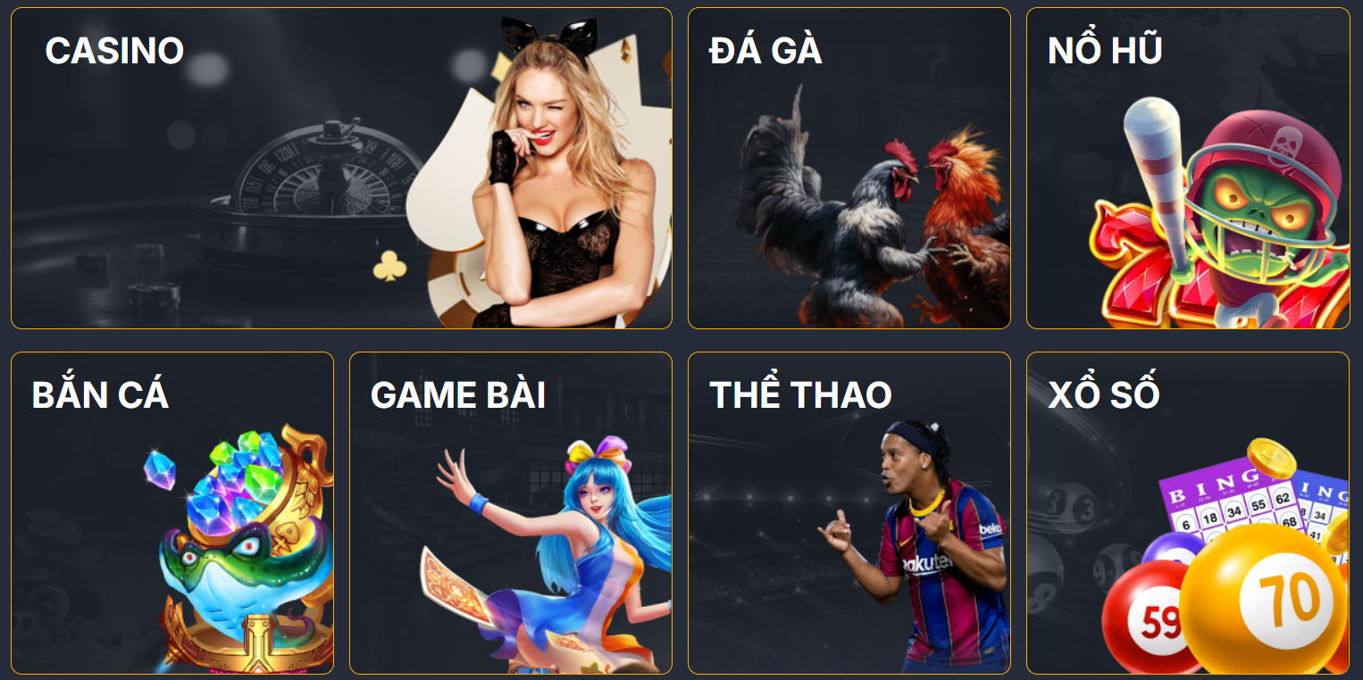 Giao diện thân thiện dễ dàng tìm kiếm trò chơi