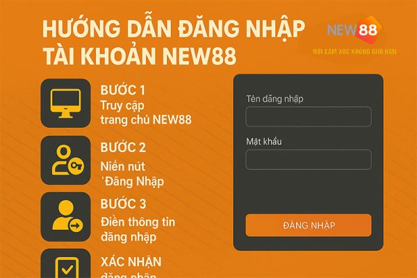 Cách đăng nhập NEW88 an toàn